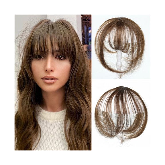 Synthetic 3D Bangs Invisible Seamless Head Hair Air Bangs Overhead Natural Invisible Increase Hair Volume