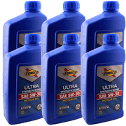 Synthetic Blend Motor Oil SAE 5W-30   Sunoco Ultra   API SQ/ILSAC GF-7A   1 Quart Pack of 6