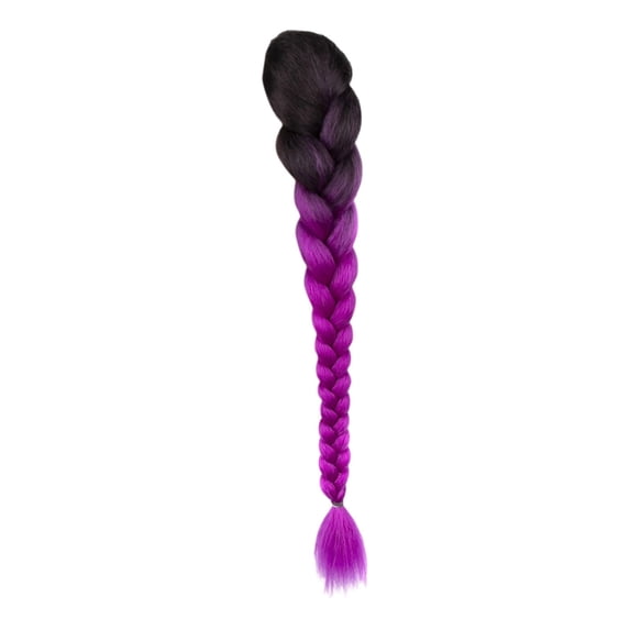 Synthetic Braided Drawstring Ponytail Hair Extensions - Long Ponytail Hairpiece for Effortless Style and Versatile