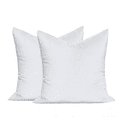 thumbnail image 1 of Synthetic Down Alternative 20x20 Square Pillow Insert Form, for Decorative Throw Pillow, Sofa, Cushions, Body and Bed - Pack of 2- Size 20“X 20”, 1 of 6