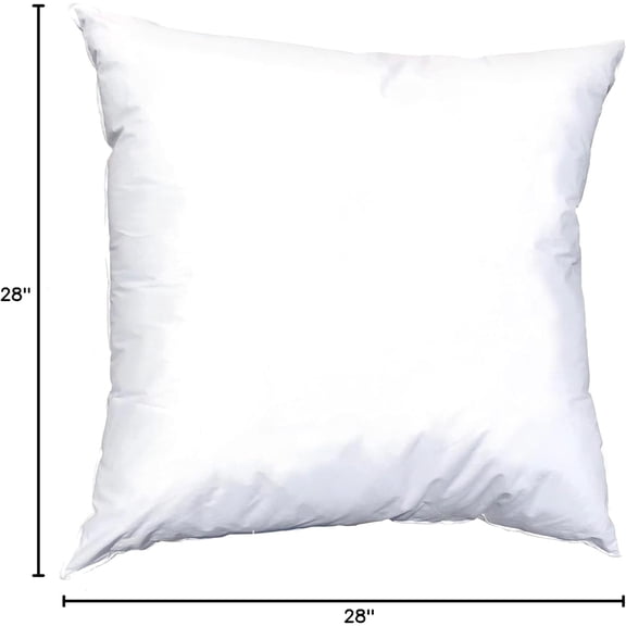 Synthetic Down Pillow Insert - 28x28 Down Alternative