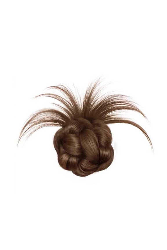 Synthetic Feather Half-tie Claw Shuttlecock Head Lazy Head Clip for Everyday, Party and Wedding, Lightweight and Anti-slip