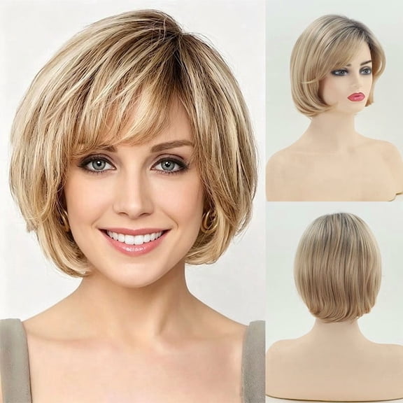Synthetic Full Wig Natural Soft Look Heat Resistant Adjustable Cap Style