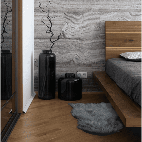 Synthetic Fur Rug, with Non-Slip Suede Lining, Super Soft and Fluffy (Sheep Skin Shape, Dark Gray)