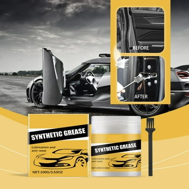 Synthetic Grease For Car Care, Grease Lubricant For Car Door, Multi-Purpose Lubricant Wheel Bearing Grease, Synthetic Maintenance Grease Significantly Reduce Friction And Improve Vehicle Operating