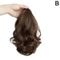 thumbnail image 1 of Synthetic Hair Extensions Wigs Women Toupee Short Wavy Curly Claw Ponytail Hair Clip in Hair Extensions Women Hair Wigs E5Y7, 1 of 1