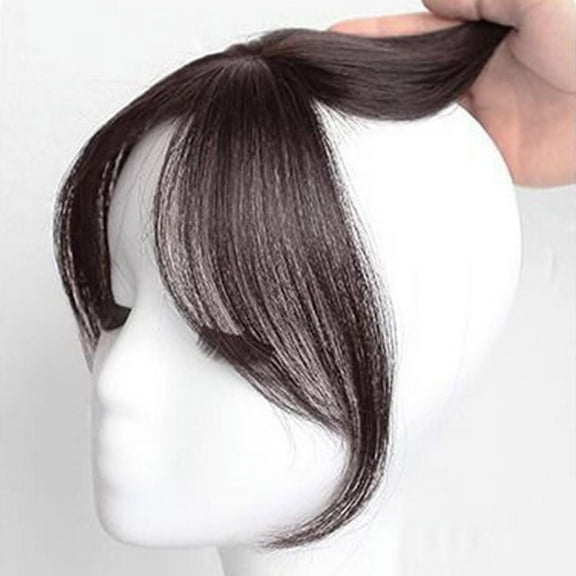 Synthetic Invisible Bangs - Brown Black, Natural Black, Dark Brown, Light Brown - Cosplay, Party, Dating, Daily Shopping