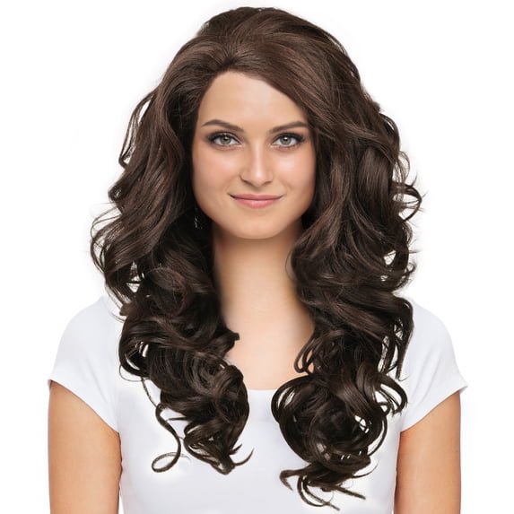 Tirrinia Synthetic Lace Front Curly Wigs Chrissy Teigen Inspired Medium Length Nature Wave Heat Resistant Hair for Women