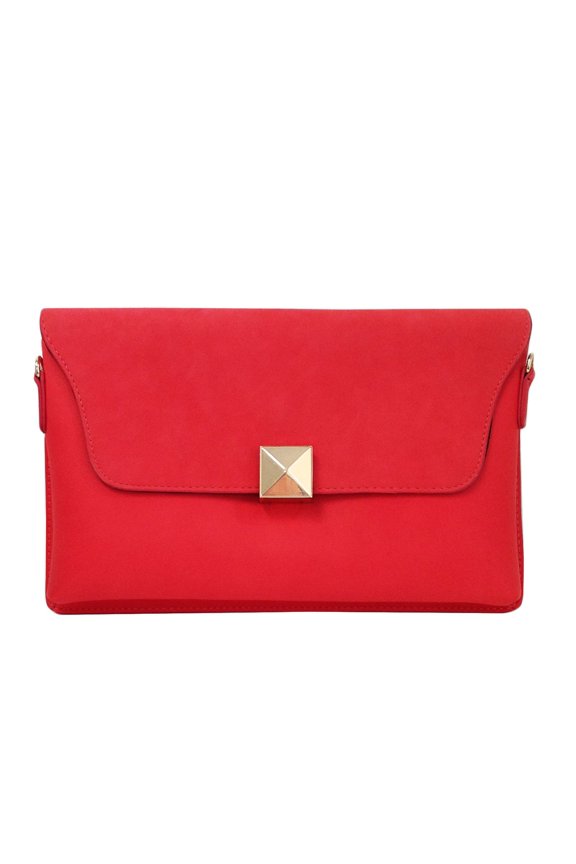 Synthetic Leather Case Clutch