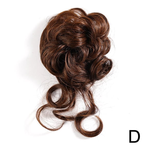 Synthetic Messy Curly Hair Buns Claw Clip In Hair Extension Chignon Updo E1n6 Accessories Cover For Women Hair Hairpiece