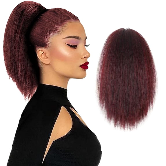Women's Ponytail Curly Hair Wig for a Stylish - Versatile Rope Net Cornbeard Design for Easy Wear and Comfort
