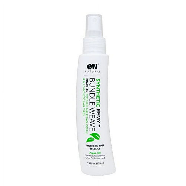 ON NATURAL Synthetic Remy Bundle Weave Hair Essence (4.5oz) ON NATURAL Synthetic Remy Bundle Weave Hair Essence (4.5oz)