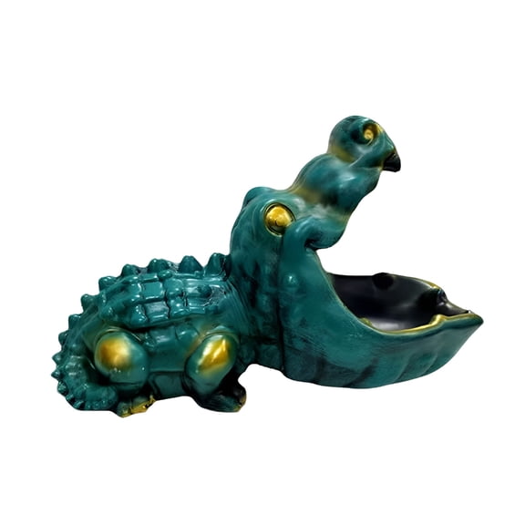 Synthetic Resin Alligator Shape Organizers For Candy And Keys Home Decors Bowl