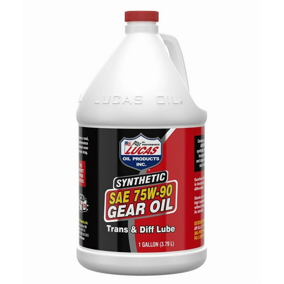 Lucas Synthetic SAE 75W-90 Trans & Diff Lube Gallon