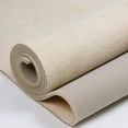 thumbnail image 1 of Synthetic Suede Headliner Automotive Roof Repair Upholstery Polyester Fabric, Beige 60" x 54", 1 of 4