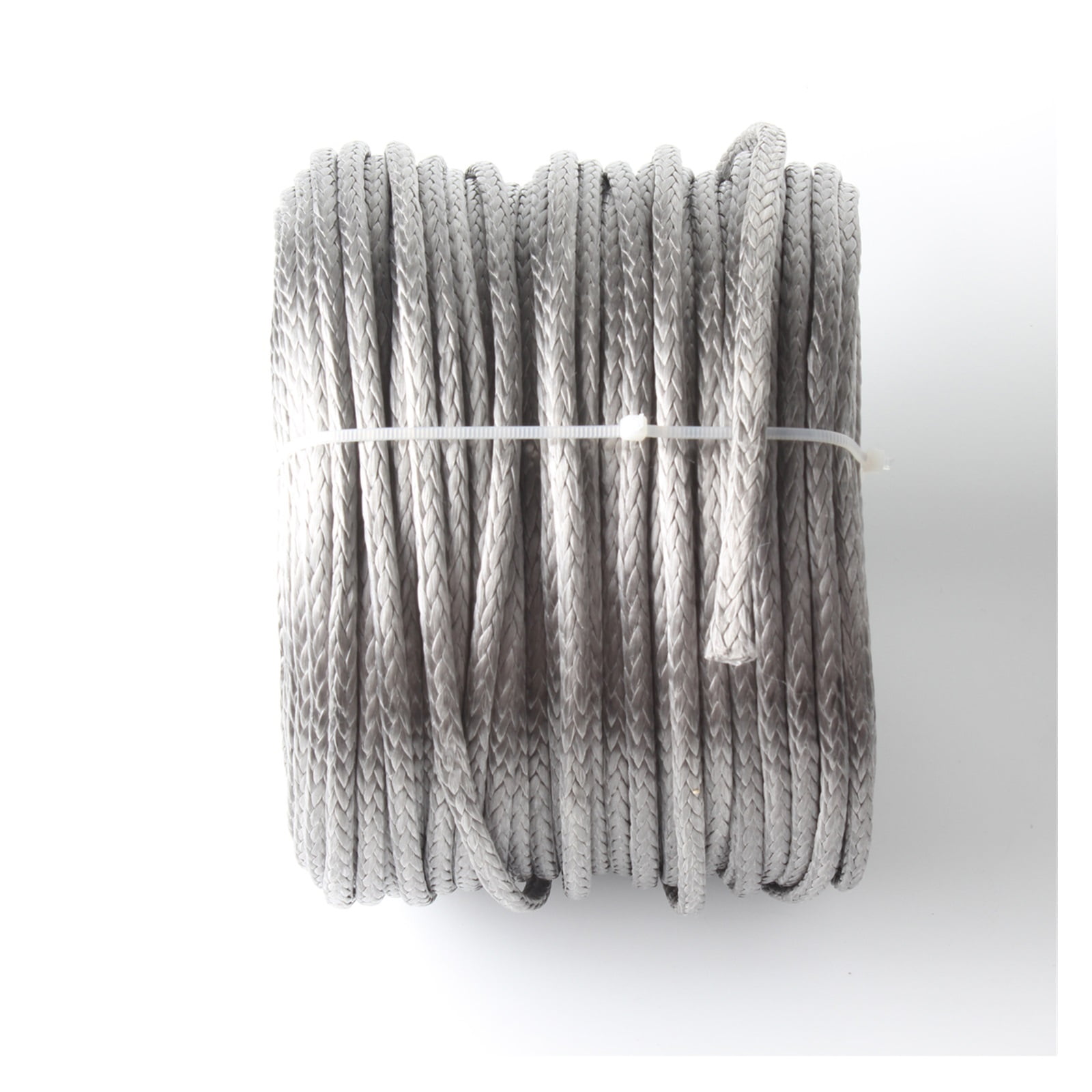 Synthetic Winch Rope 2865LBs Line Cable Hollow Braid 4mm 5/32'' 10M 12 ...