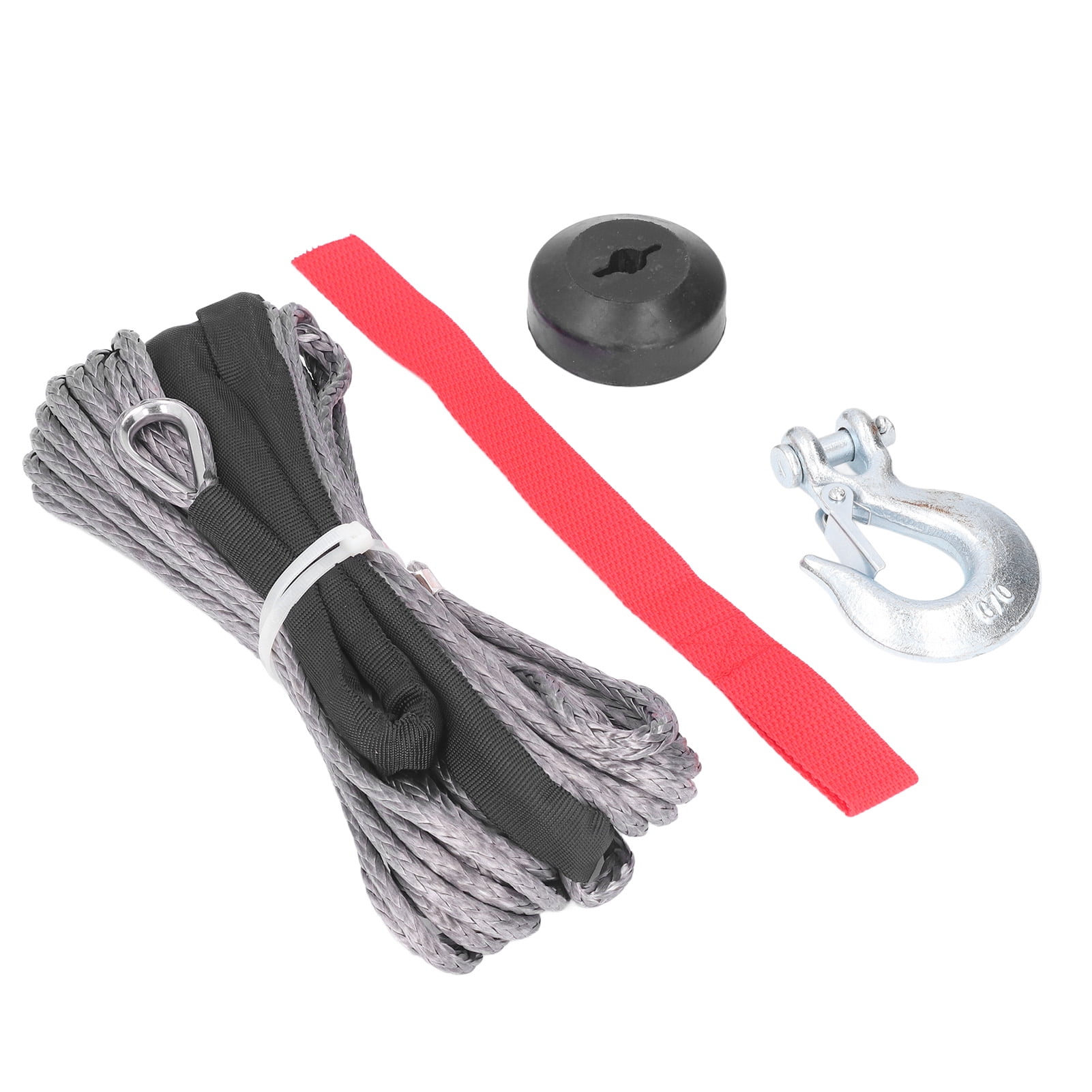 Synthetic Winch Rope Cable Kit Winch Rope Kit With Spring Clevis Sling