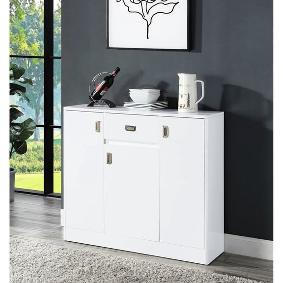 Synthetic Wood Server with Ample Surface Space / Ideal for Serving Trays