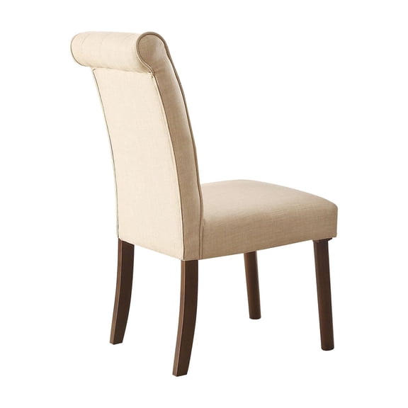 Synthetic Wood Structure - Padded Backrest - Breakfast Nook Seating - 220 lbs Capacity (Set of 2)