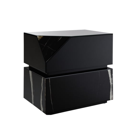 Synthetic Wood with Black Mirror / For Sofa Side, Combines Fashion & Utility