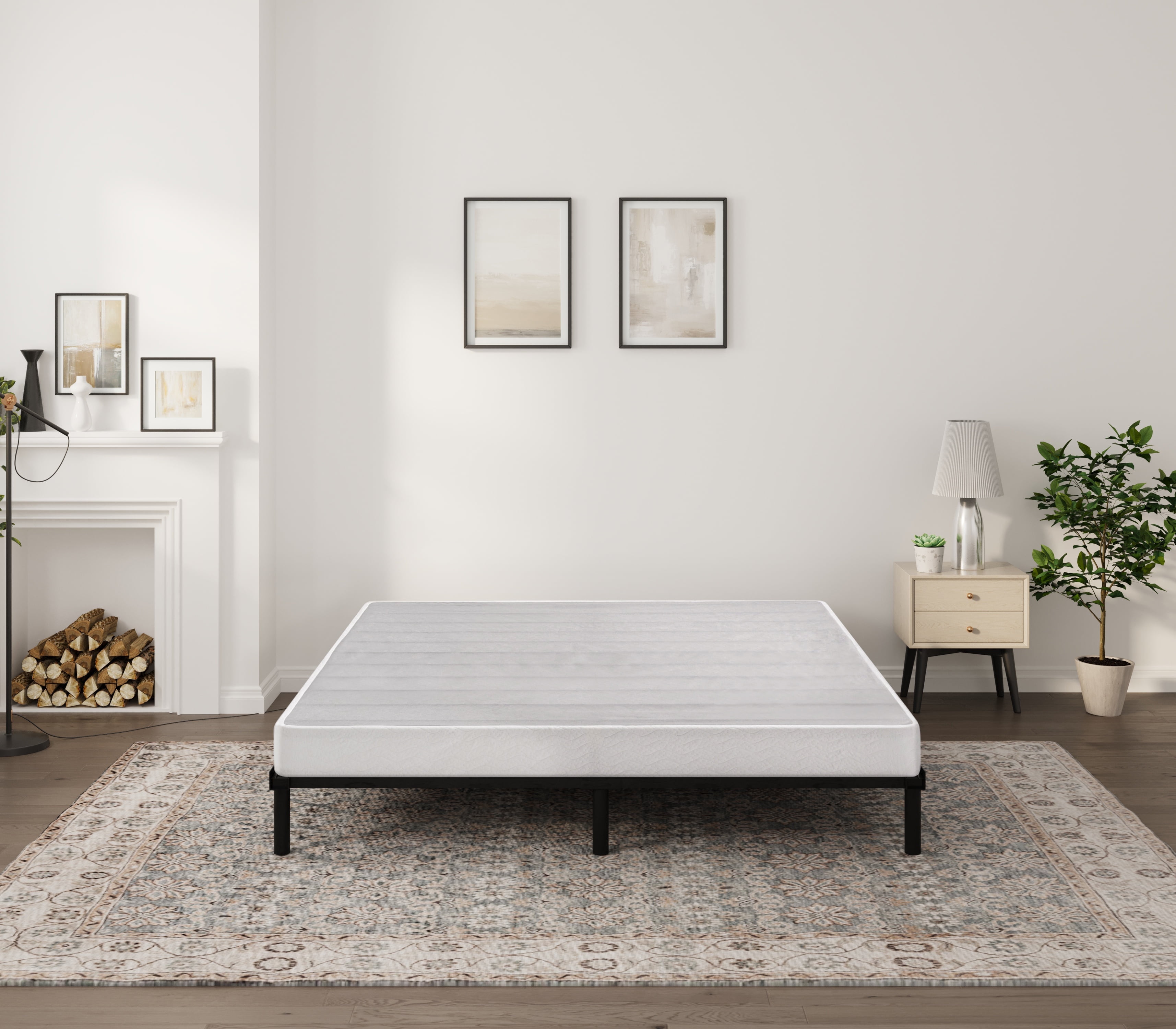 SynthoSpace 5 inch California King Metal Box Spring, Mattress