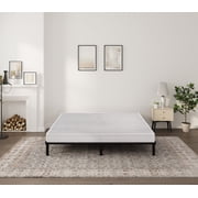 Arctus 5" Twin Heavy Duty Metal Box Spring, Easy Assembly Mattress Foundation with Fabric Cover, No Legs Included