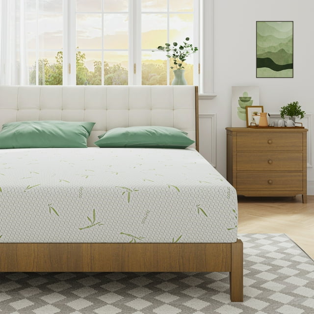 SynthoSpace California King Mattress, 8 inch Gel Memory Foam Mattress