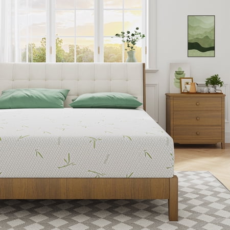 Arctus Twin Mattress, 8 inch Gel Memory Foam Mattress in a Box, Medium