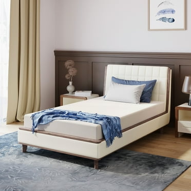 SynthoSpace Twin Size Mattress, 6 inch Memory Foam Mattress in a Box, Medium Firm