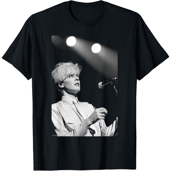 Synthpop Frontman Live Concert Performance Studio Photo Portrait T-Shirt
