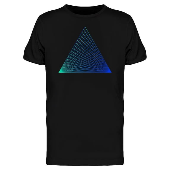 Synthwave Cyberpunk Triangle Tee Men's -Image by Shutterstock