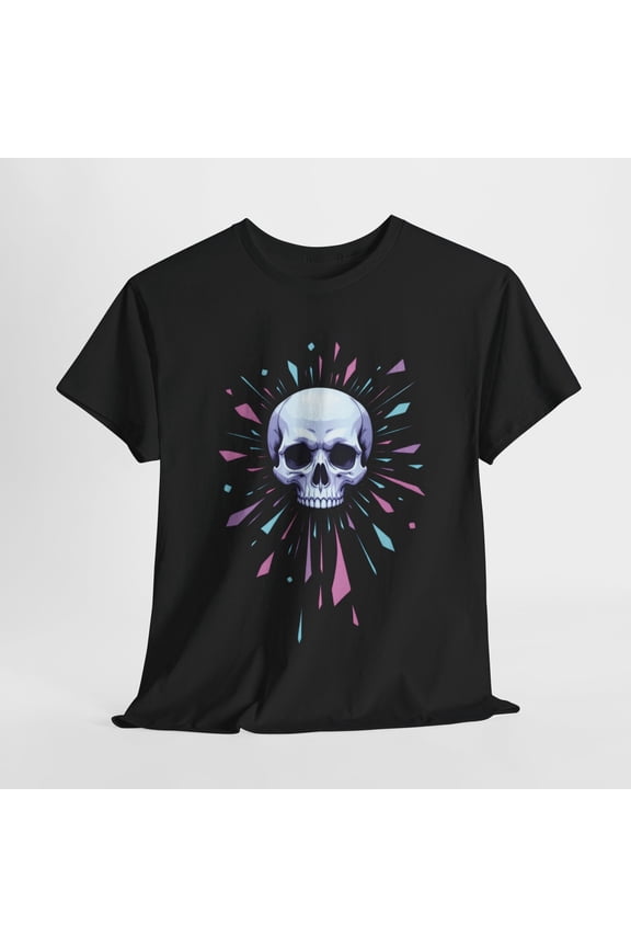 Synthwave Skull - Graphic Tee