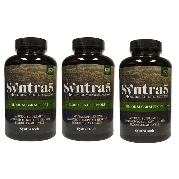 Syntratech Syntra5 Blood Sugar Support (3 bottles pack)