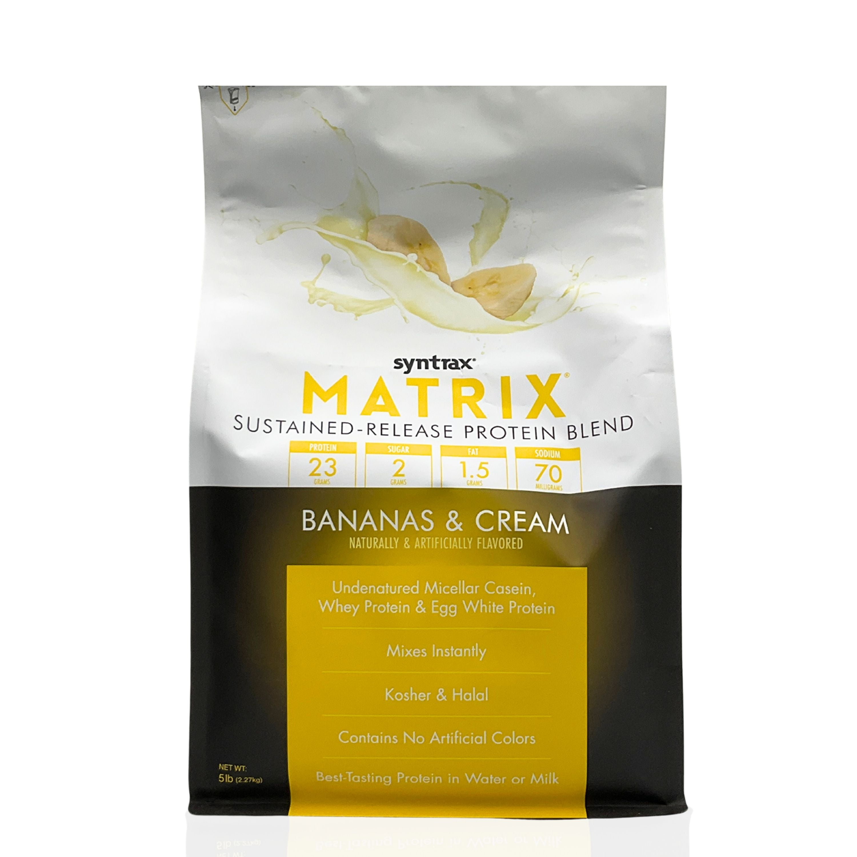 Syntrax Matrix Sustained-Release Protein Powder Blend - Muscle Support ...