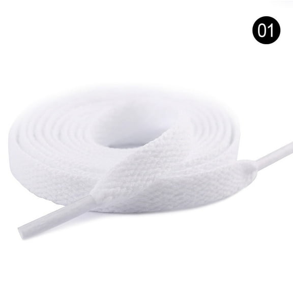 Synzerm 2 Pair Flat Shoe Laces for Sneakers, 20"-63" Shoelaces for Sneakers, Athletic Shoelaces in 6 Different Lengths,  29 Colors