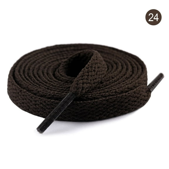 Synzerm 2 Pair Flat Shoe Laces for Sneakers, 20"-63" Shoelaces for Sneakers, Athletic Shoelaces in 6 Different Lengths,  29 Colors