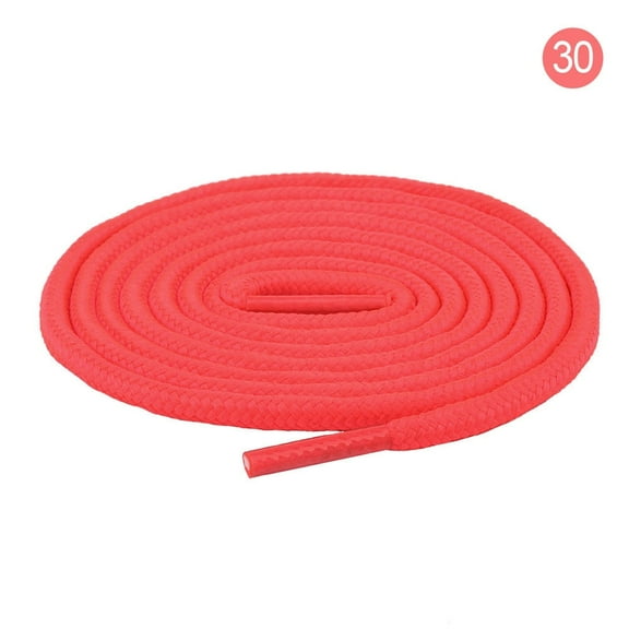 Synzerm 2 Pair Round Shoe Laces for Sneakers, 19"-79" Shoelaces for Sneakers, Athletic Shoelaces in 6 Different Lengths, 31 Colors