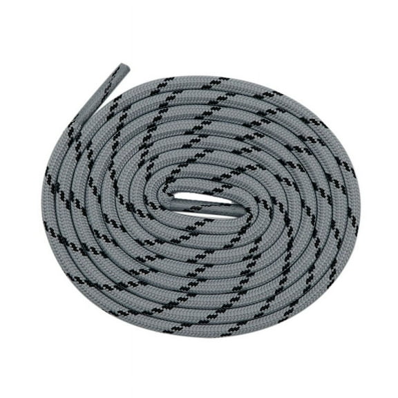 Synzerm Round Boot Laces [2 Pair] Heavy Duty and Durable Shoelaces for Boots, Work Boots & Hiking Shoes