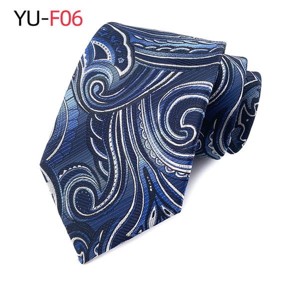 Synzerm Silk Paisley Ties for Men Necktie Foral Tie Sets Formal Business