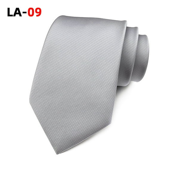 Synzerm Solid Satin Woven dyed Color Formal Necktie for Men Wedding Party Formal