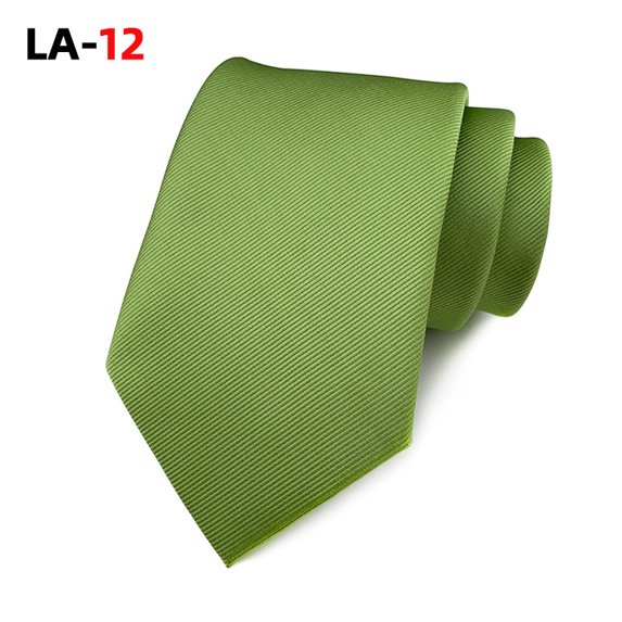 Synzerm Solid Satin Woven dyed Color Formal Necktie for Men Wedding Party Formal