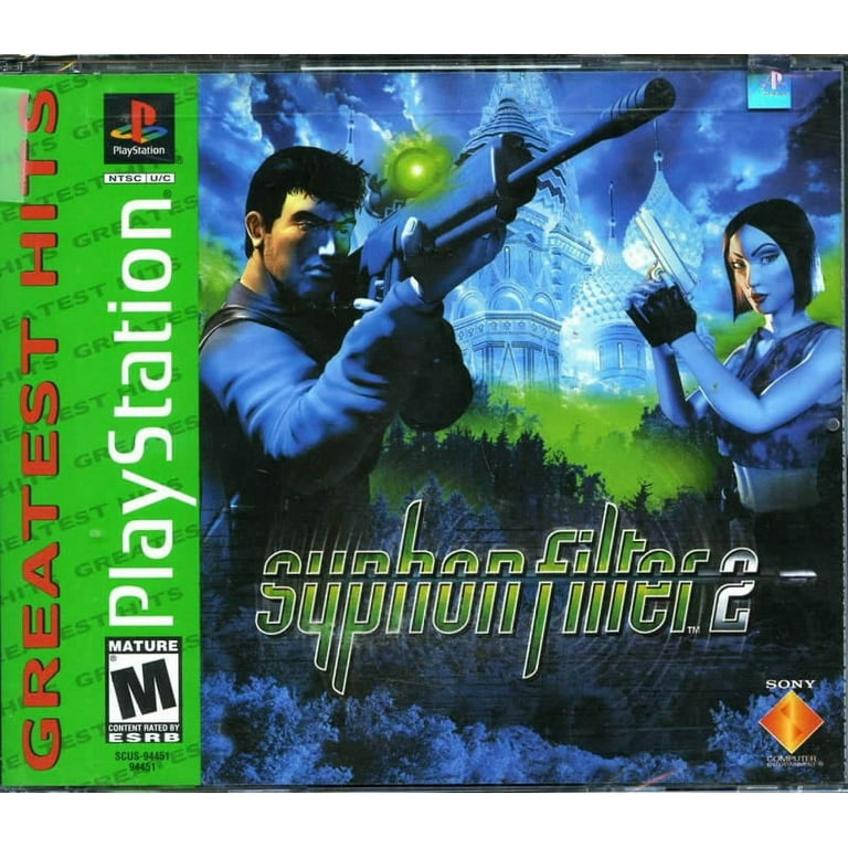 Syphon Filter 2 for the Sony Playstation PS1 Walmart