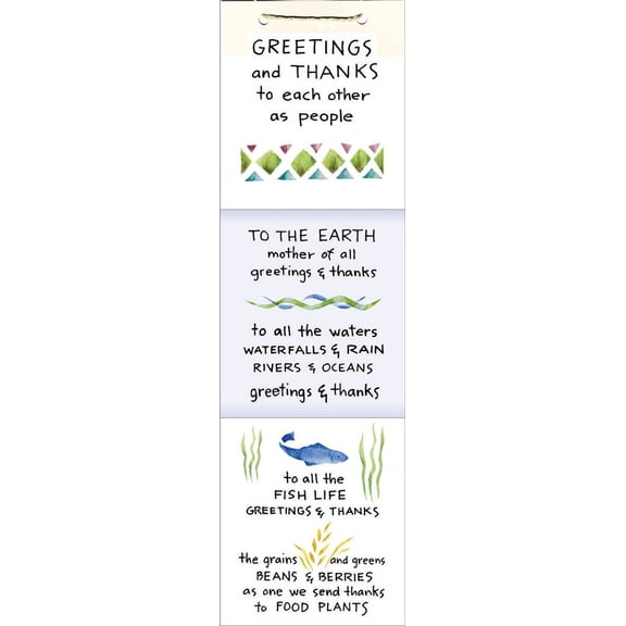 Syracuse Cultural Workers Greetings & Thanks Accordion Poster