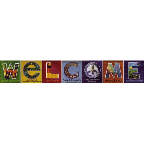 Syracuse Cultural Workers Welcome Horizontal Accordion Poster