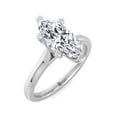 thumbnail image 1 of Syracuse - Moissanite Marquise Cut Lab Diamond Solitaire Engagement Ring, 1 of 4