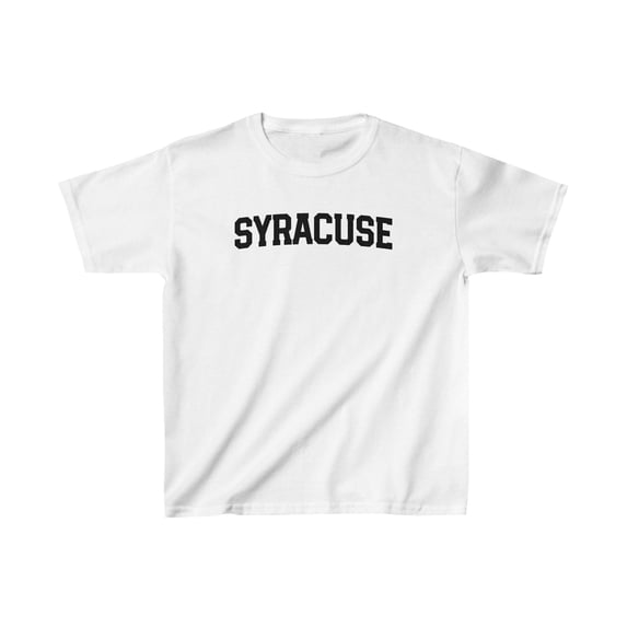 Syracuse NY New York Hometown Moving Away Kids Shirt Gifts Youth Tee Tshirt