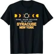 PAGLIO Syracuse, New York Total Solar Eclipse 2024 T-Shirt