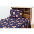 thumbnail image 1 of Syracuse Orange 100% Cotton Sheet Set Twin XL, 1 of 2