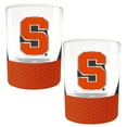 thumbnail image 1 of Syracuse Orange 2-Pack 14oz. Rocks Glass Set with Silcone Grip, 1 of 1