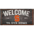 thumbnail image 1 of Syracuse Orange 6" x 12" Welcome To Our Home Sign, 1 of 2